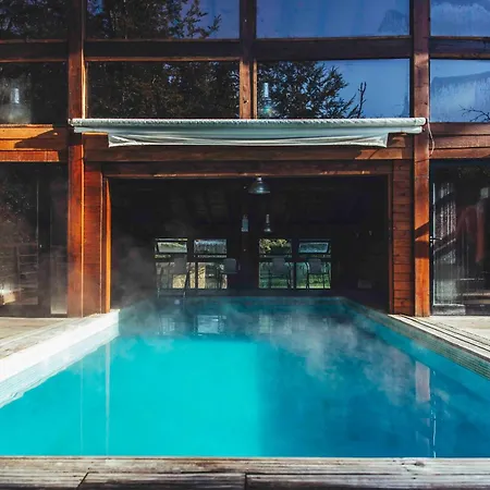 Aparthotel Arbolar, Casas De Montana- Piscina Climatizada Villa La Angostura Exterior foto